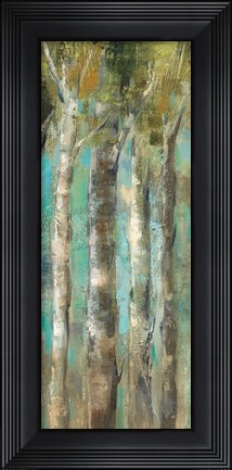 Framed April Birch Forest Panel II Print
