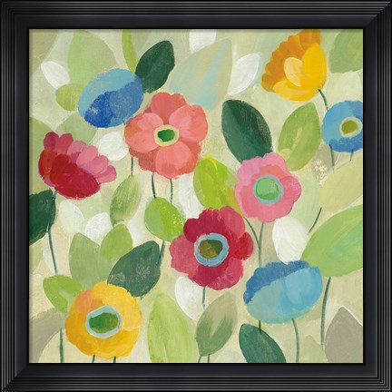 Framed Fairy Tale Flowers IV Print