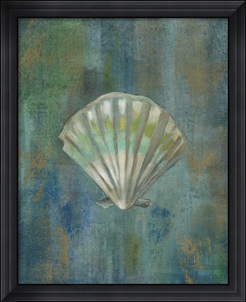 Framed Tropical Sea II Print