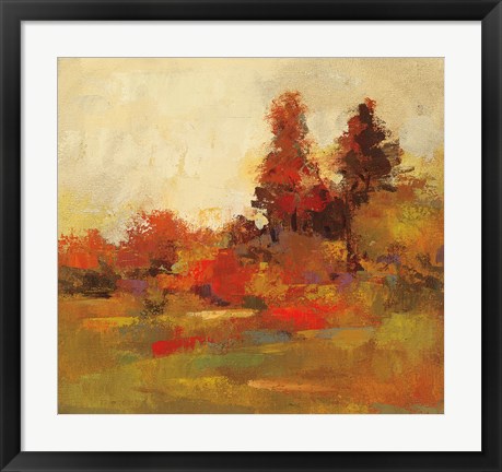 Framed Fall Forest IV Print