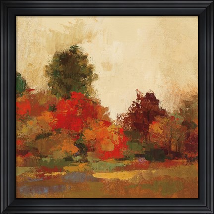 Framed Fall Forest III Print