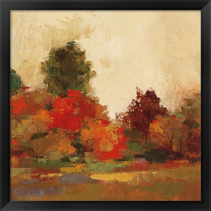 Framed Fall Forest III Print