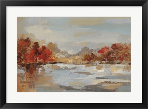 Framed Late Fall Reminiscense Print