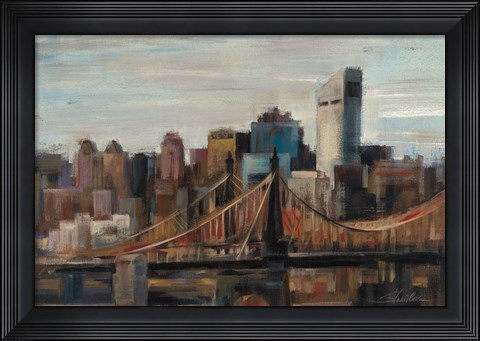 Framed Queensboro Bridge Print