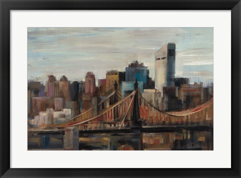 Framed Queensboro Bridge Print