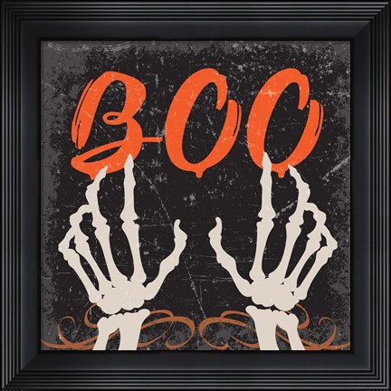 Framed Boo Print