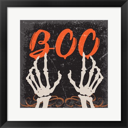 Framed Boo Print