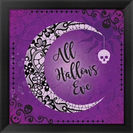 Framed All Hallows Eve Print