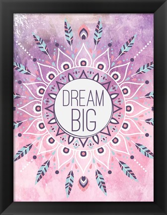 Framed Boho Dream Big Print