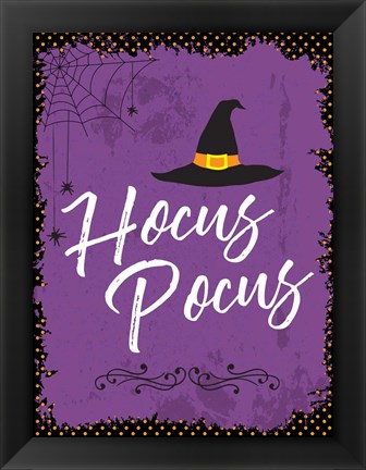 Framed Hocus Pocus Print