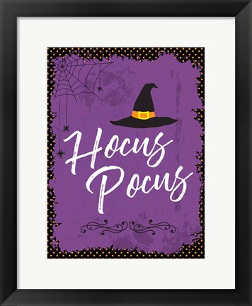 Framed Hocus Pocus Print