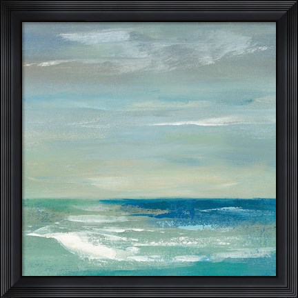 Framed Early Morning Waves I Print