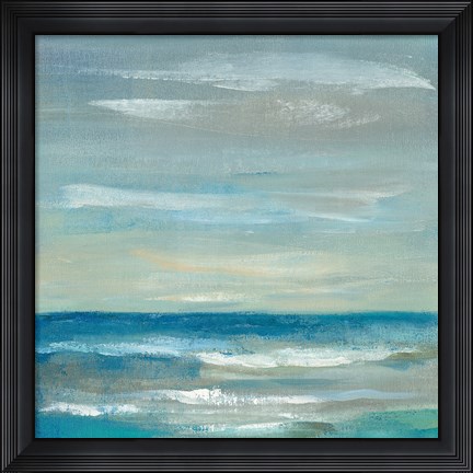Framed Early Morning Waves II Print