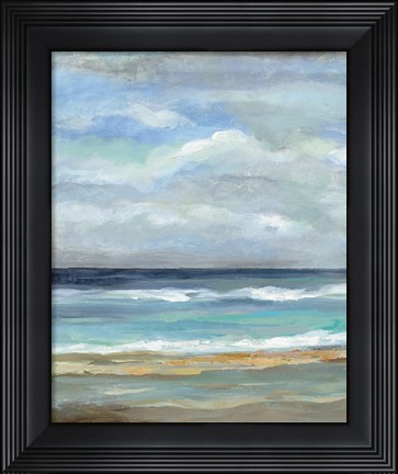 Framed Seashore VII Print