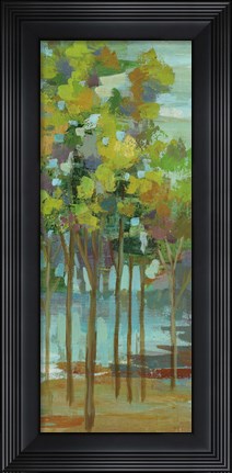 Framed Spring Trees Panel II Print