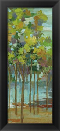 Framed Spring Trees Panel II Print