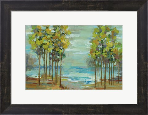 Framed Spring Trees Print