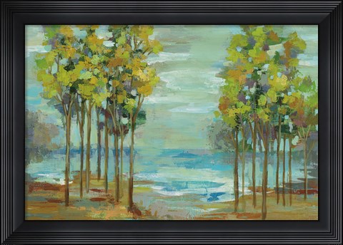 Framed Spring Trees Print