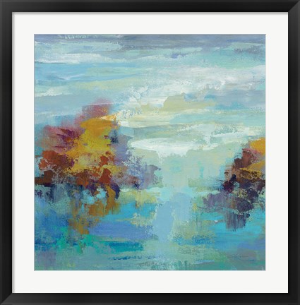 Framed Morning Mist I Print