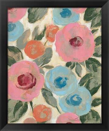 Framed Parisian Floral III Print