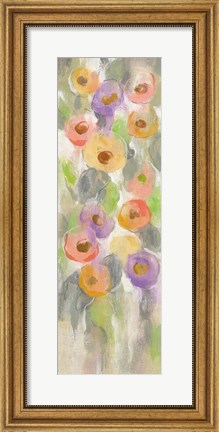 Framed Dreamy Flowers II Print