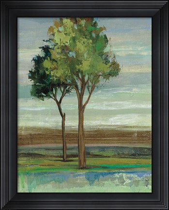 Framed Down the Road II Print