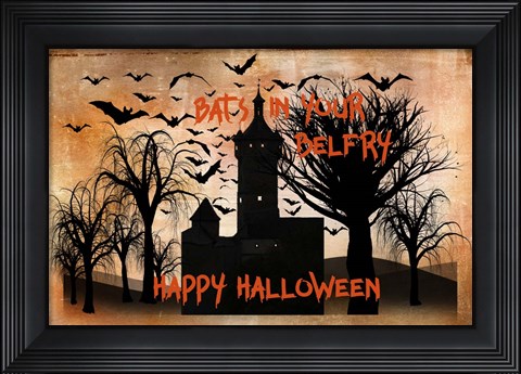 Framed Bats in your Belfry Print