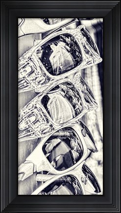 Framed Cool Glass II Print