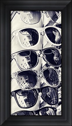 Framed Cool Glass III Print