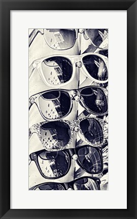 Framed Cool Glass III Print