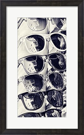 Framed Cool Glass III Print