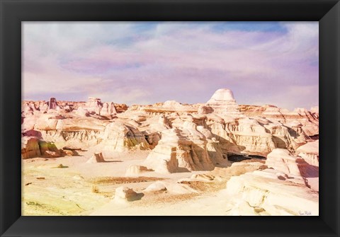 Framed Bisti Badlands Desert Wonderland I Print