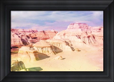 Framed Bisti Badlands Desert Wonderland II Print