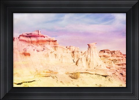 Framed Bisti Badlands Desert Wonderland III Print
