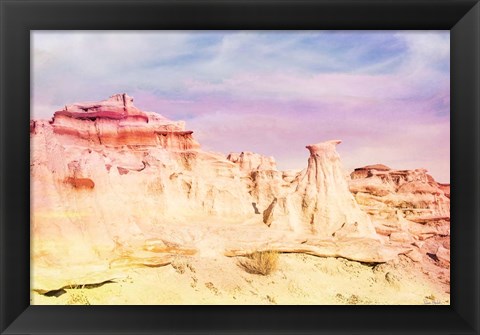 Framed Bisti Badlands Desert Wonderland III Print