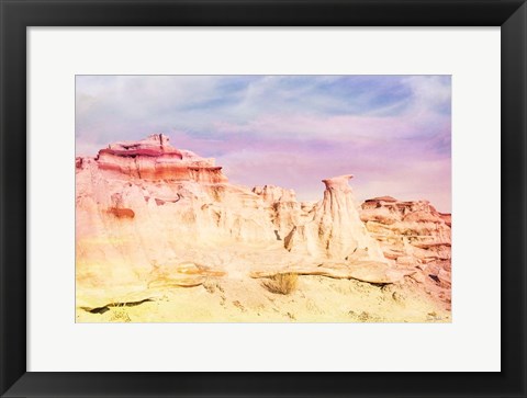 Framed Bisti Badlands Desert Wonderland III Print