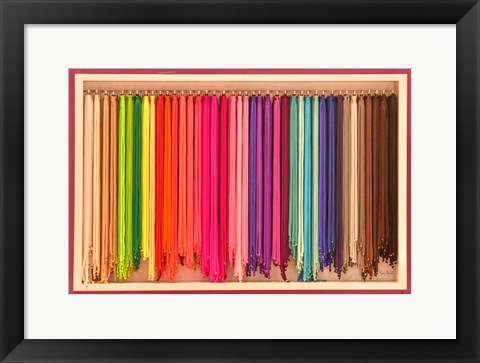 Framed Bright Mexico Colors Print