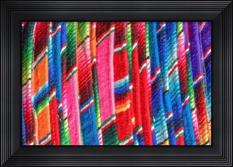 Framed Colors of Mexico Print