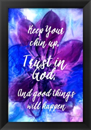 Framed Chin Up Print