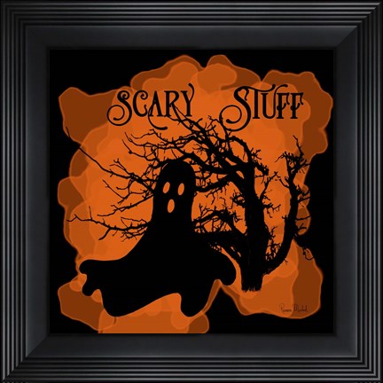 Framed Scary Stuff Print