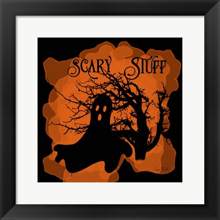 Framed Scary Stuff Print