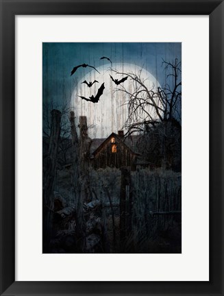 Framed Spook House Print