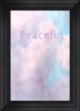 Framed Peaceful Print