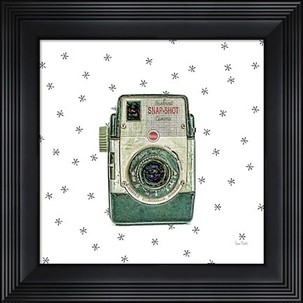 Framed Vintage Camera Print