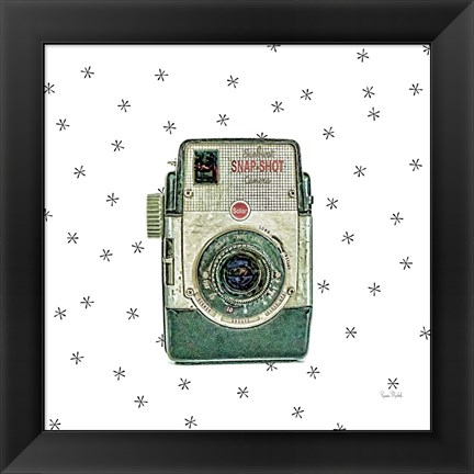 Framed Vintage Camera Print