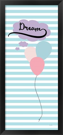 Framed Dream Balloons Print