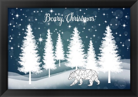 Framed Beary Christmas Print