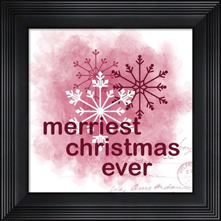 Framed Merriest Christmas Ever Print