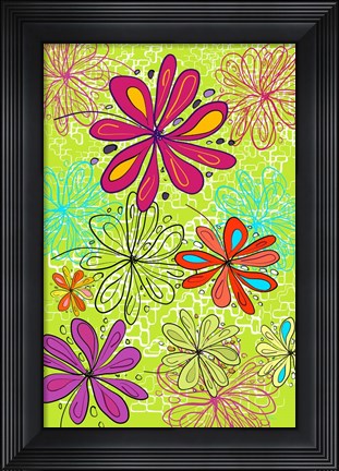 Framed Key Lime Delight Print