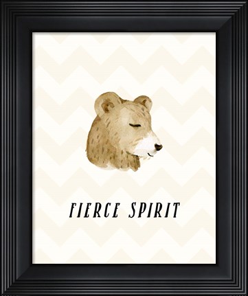 Framed Fierce Spirit Print